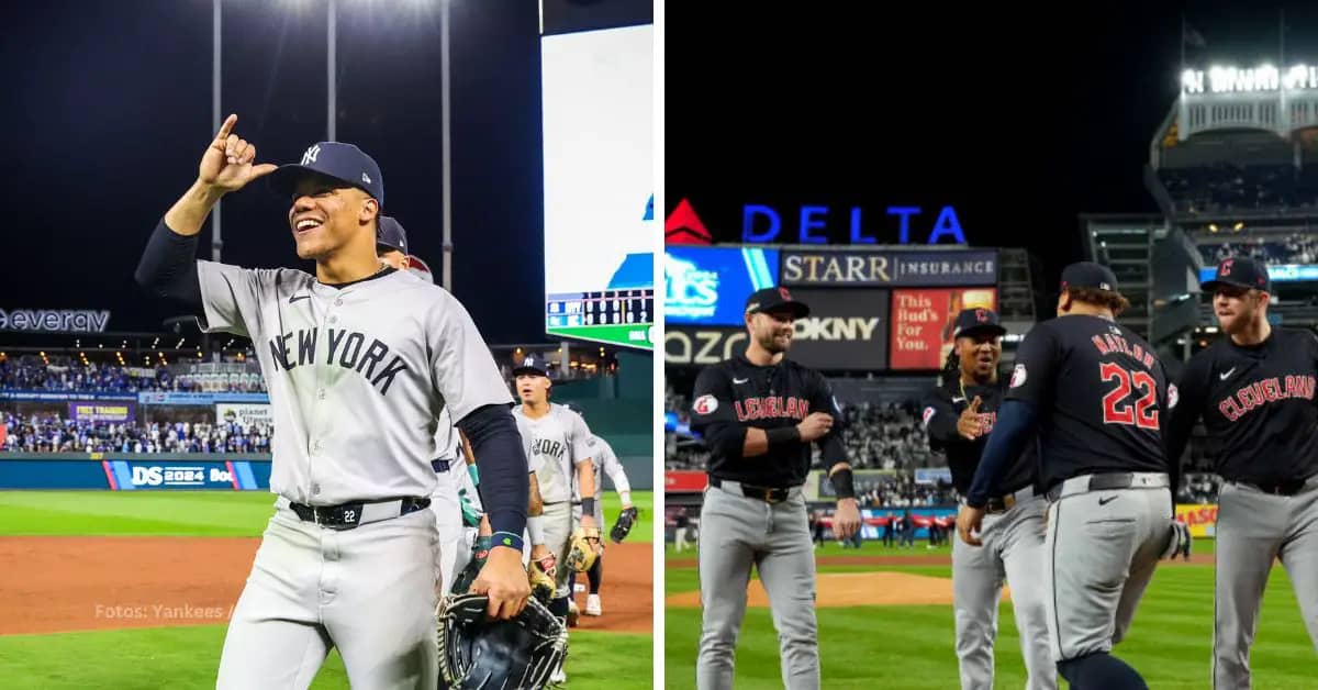 OFICIAL: Yankees y Cleveland ANUNCIARON lineup para Juego 2 ALCS