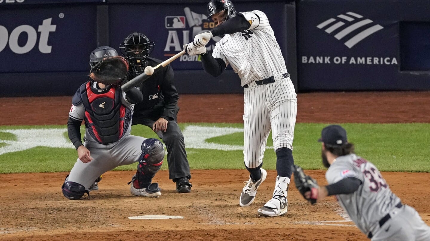 Judge aparece en escena y los Yankees se ponen arriba 2-0 ante Cleveland