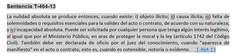 ¿Puede el juez de oficio declarar la nulidad absoluta de la transacción laboral?